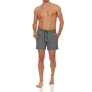 NEW HARMONQLO corfu swim trunk in black/white